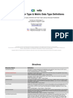 Directive Tracer Type Definitions