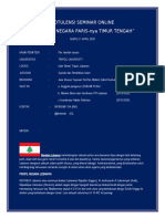 Notulensi Seminar Online Lebanon