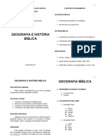 Apostila de Geografia Biblica