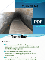 CE301.9A-16 Tunneling