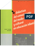 Didaactica Del Conocimiento Del Medio Social y Cultural en Educacion Infantil PDF
