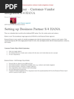 Business Partner Customer-Vendor Integra PDF