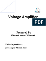 Voltage Amplifier: Prepared by
