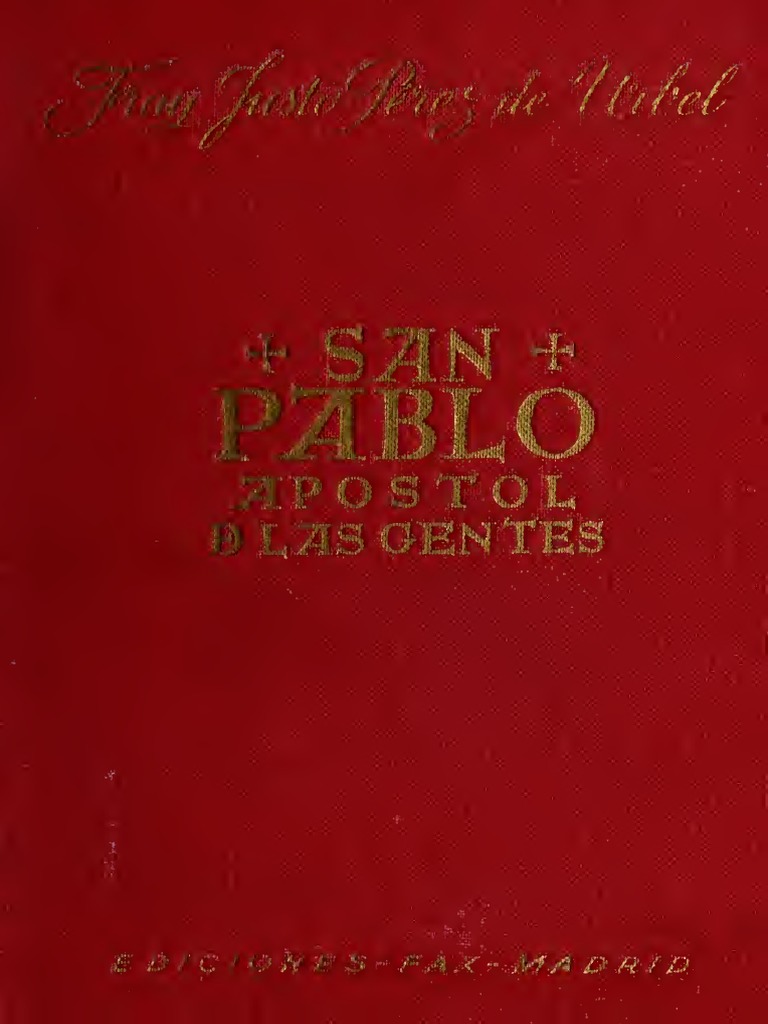 San Pablo Pdf Pablo El Apóstol Jesús