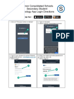 Schoology App Login Directions
