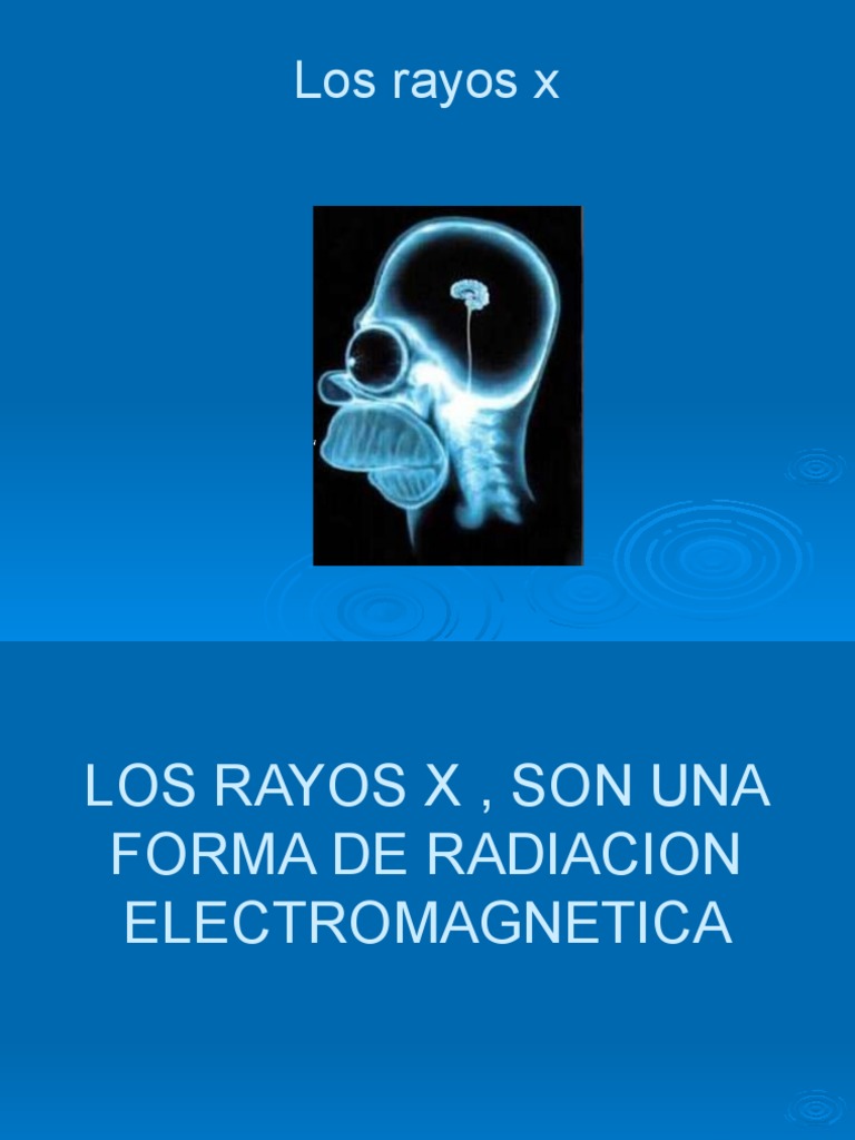 Los Rayos X, Son Una Forma de PDF | PDF | Rayo X | Óptica