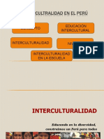 La Interculturalidad en El Perú