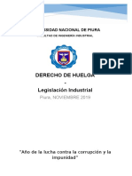 DERECHO DE HUELGA - 15 Nov 2019