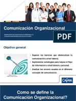 Contenido Temático Comunicacón Organizacional PDF