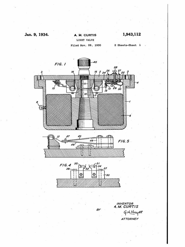 ZZZZZZZZZZZ) ?? A. M. Curtis PDF Incandescent Light Bulb Vacuum Tube