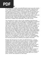 The Big Short Michael Lewis