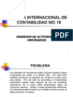 La NIC 18 y su relación con el impuesto a la renta - act contable.ppt