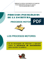 Sesion Procesos Motores - Resumen PDF