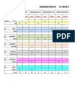 Kaangayan Es Sy 2018-2019: Male Female Male Female Male Female Male Female