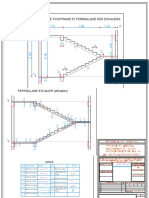 Modele de Fcoffrage Et Ferraillage Des Escaliers: Legende