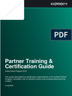 Training and Certification Guide For Partners - 01-02-2019