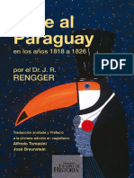 Viaje Al Paraguay en Los Años 1818 A 1826-Johann Rudolph Rengger-INCOMPLETO