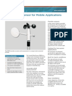 WM30 Wind Sensor For Mobile Applications: Flexible Outputs