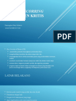 Referat - SEVERITY SCORRING Pada Pasien Kritis