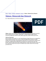 Meteor, Meteoroid, Meteorit