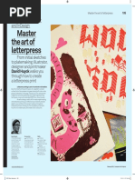 Master The Art of Letterpress: Photoshop, Illustrator and Indesign