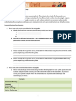 Economic Systems Infographic Activity: What Is An Economic System?