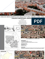 Análisis Bioclimático de Arquitectura Limeña (1980-1990)