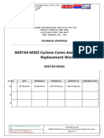 BSRTA4-MS02 Cyclone Replacement Technical Proposal