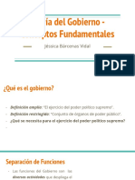 Teoría Del Gobierno - Conceptos Fundamentales PDF