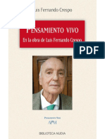 CRESPO - Pensamiento Vivo en La Obra de Luis Fernando Crespo PDF