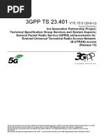 3GPP TS 23.401: Technical Specification