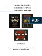 Elementos Chavinoides en Los Textiles de Paracas y Las Cerámicas de Nasca