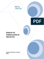 Manual formulacion proyectos - Dirección de Estudios y Proyectos UPLA.pdf