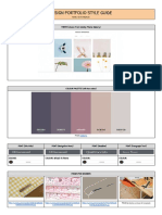 Alya Firdausi - Portfolio Style Guide Example 1