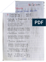 Sistemas de Ecuaciones Diferenciales Lineales Problemario