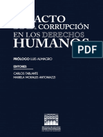 Corrupción y derechos humanos: un vínculo jurídico