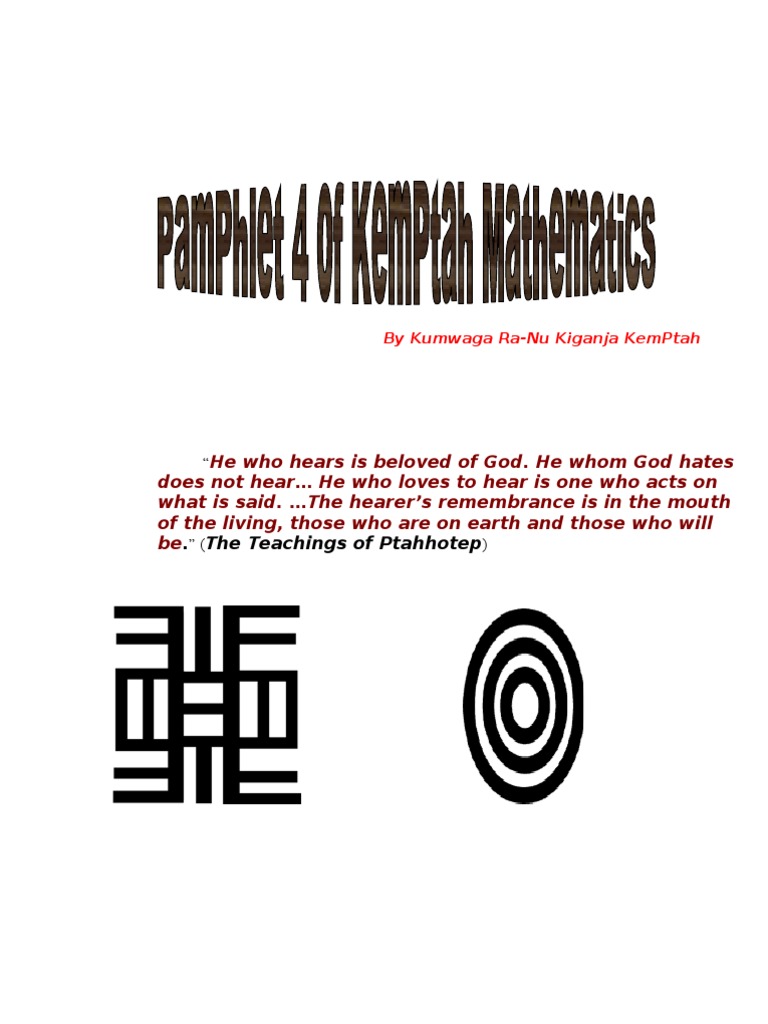 Afrikan-Centered Mathematical Principles | PDF | Multiplication ...