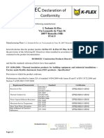 Marquage CE - Gamme K-Flex ST PDF