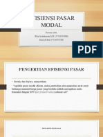 Efisiensi Pasar Modal