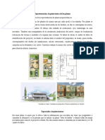 Representación Arquitectónica de Los Planos