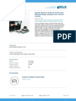 Speedy Moisture Tester D2 Small 0-20% Moisture Range. Supplied Less Calcium Carbide