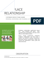 Workplace Relationship PDF