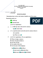 Learn punctuation marks with exercises