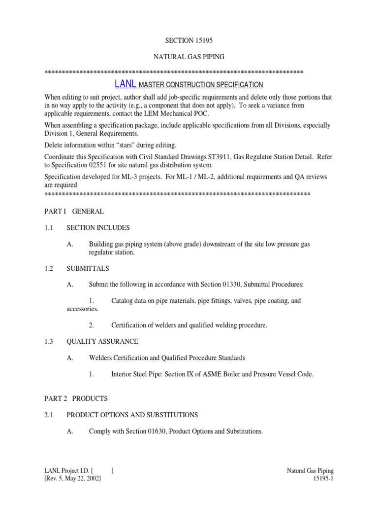 Natural Gas Piping | PDF | Pipe (Fluid Conveyance) | Building Technology