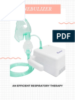 Nebulizer: An Efficient Respiratory Therapy