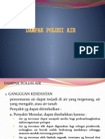 DAMPAK POLUSI AIR