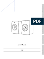 LSX Owners Manual