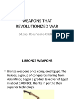 Weapons That Changed The War