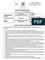 MINUSMA-GAO-L-005-20 Assistant Securite-GL-3 - Gao PDF