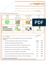 Reading Practice Helping Others Worksheet